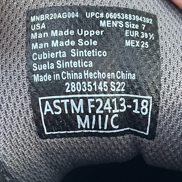 NEW Brahma Kamden Steel Toe Work Sneaker Shoes. Men’s size 7 - Women size 8.5 - Picture 2 of 10